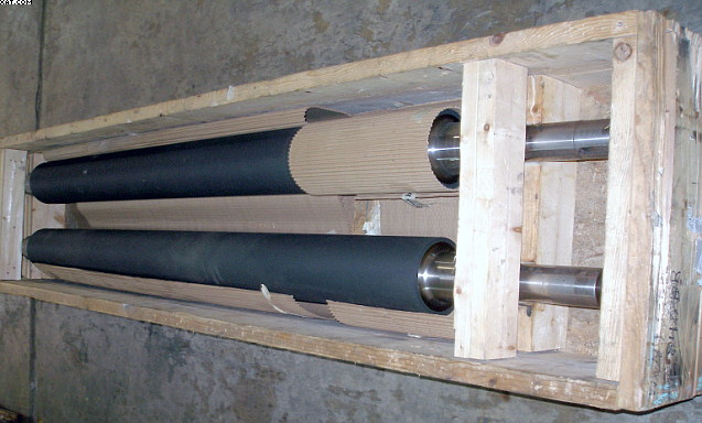Nip Rolls, 76" face width, NEW