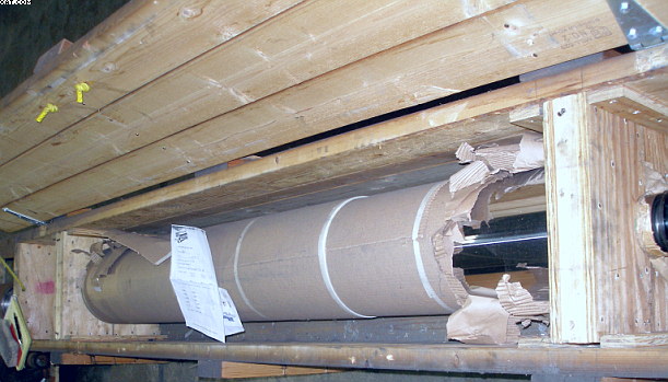 ROLL TECHNOLOGY CORP. Chrome Plated Rolls, heated,