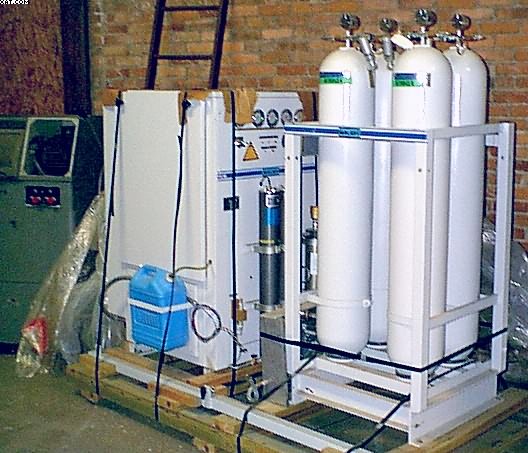 BAUER Nitrogen Compressor, Model VG140E3, 1990 yr,