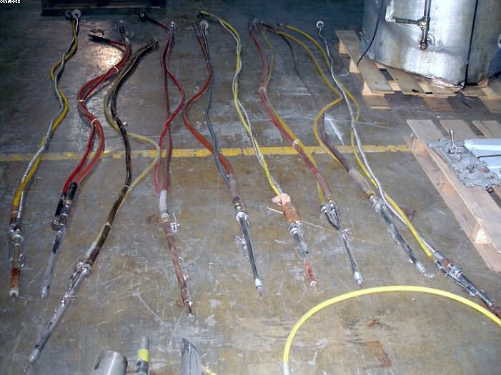 ASPIRATORS for tufting operation,