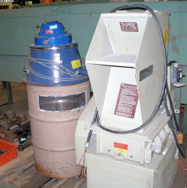 SEM Model 1012 Disintegrator with vacuum system, portable,