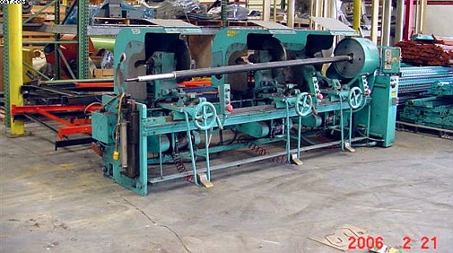 JUDELSHON Model 360, 98" Multi-blade Baloney Slitter,